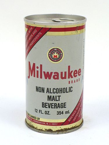 1977 Milwaukee Malt Beverage 12oz Tab Top Can T94-33, Hammonton, New Jersey