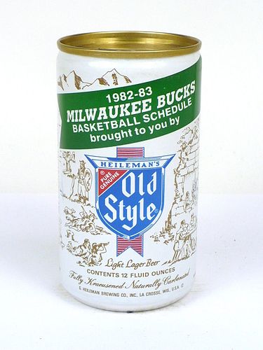 1982 Old Style Lager Beer 12oz Tab Top Can No Ref., La Crosse, Wisconsin