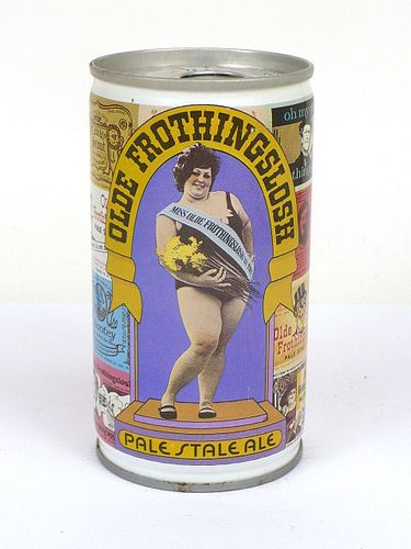 1978 Olde Frothingslosh Beer 12oz Tab Top Can T103-27, Pittsburgh, Pennsylvania