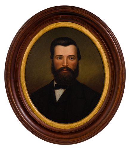 'Portrait of William Lloyd' Oil on Panel