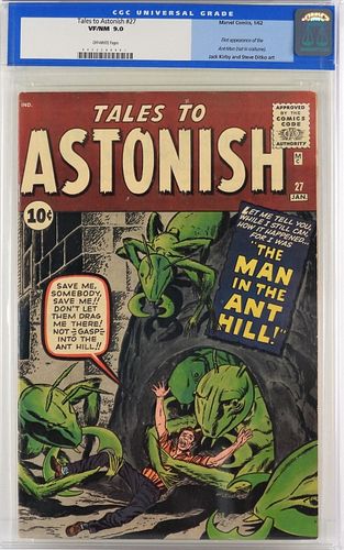 Marvel Comics Tales to Astonish #27 CGC 9.0