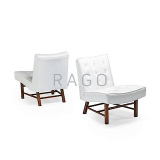 HARVEY PROBBER Pair of lounge chairs