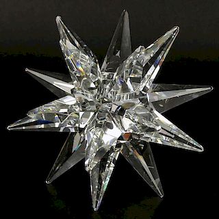 Swarovski Crystal Star Candlestick Holder.