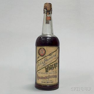 John Hancock Whiskey  Early 1900s