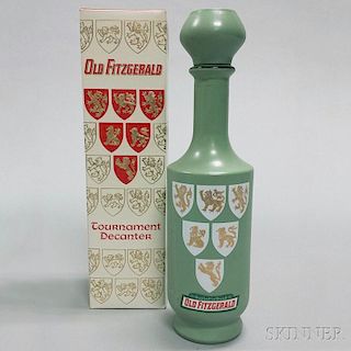 Old Fitzgerald Tournament Decanter 6 years old 1957