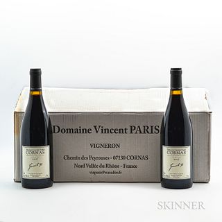 Vincent Paris Cornas Granit 30 2017, 12 bottles (oc)