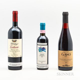 Mixed Italian Reds, 2 bottles 1 demi bottle