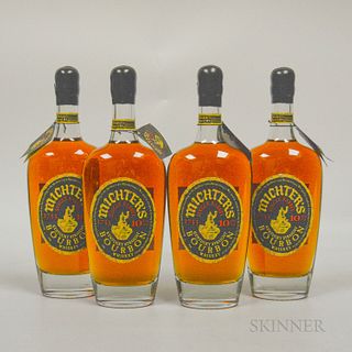 Michter's Single Barrel Bourbon, 4 750ml bottles