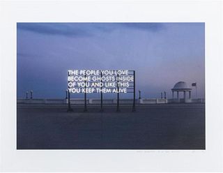 Robert Montgomery - THE PEOPLE YOU LOVE BECOME GHOSTS INSIDE OF YOU AND LIKE THIS YOU KEEP THEM ALIVE