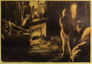 Edgar Degas (After) - Devant la Cheminee