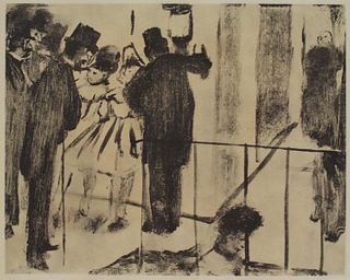 Edgar Degas (After) - Les Coulisses from Famille