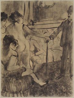 Edgar Degas (After) - Un Client Serieux