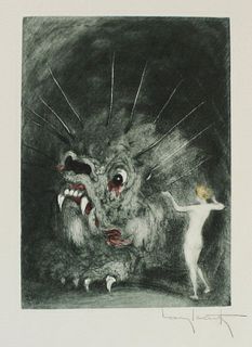 Louis Icart - Untitled IV from "Les Amours de Psyche de Cupidon"