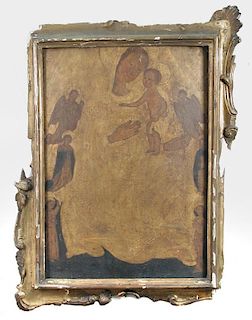 Northern Italian School (15th-16th Century) A devotional icon of the Virgin Mary with the Christ Chi