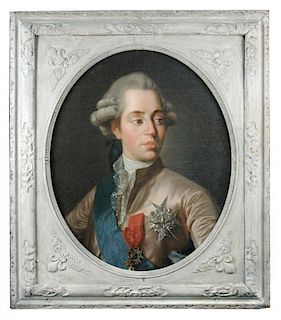 Follower of Joseph-Siffrede Duplessis (French, 1725-1802) Portrait of Louis XVI of France (1754-1793