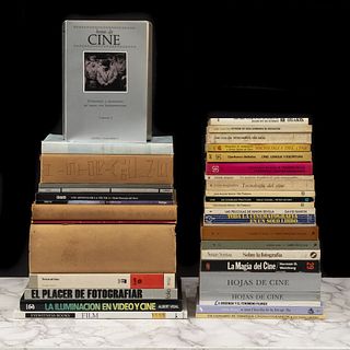 Libros sobre Cine y fotografía. Bibliografía del Cine Mexicano / La Magia del Cine / Los Artistas de la Técnica. Pzs: 37.