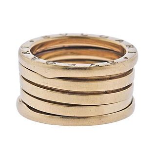 Bvlgari Bulgari B.Zero 1 18k Gold Band Ring