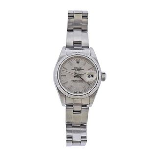 Rolex Oyster Date Stainless Steel Lady&#39;s Watch 79190