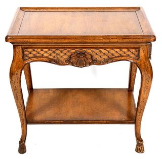 Louis XV Carved Serving Table, Attrib Auffray