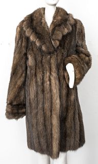 Birger Christensen Sable Full-Length Fur Coat