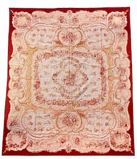A Reves du Desert French neeedlework carpet, Jardin du Paradis design 244 x 305cm (95 x 119in) <br.