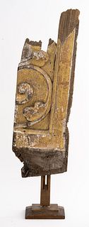Wood Fragment of Architectural Element