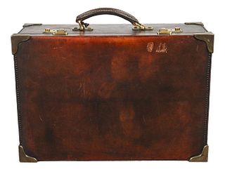 Whip Di Roma for Abercrombie Leather Briefcase