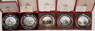 British Empire Themed Plates by Spode, Lot of 17 