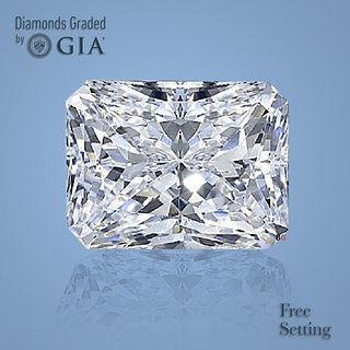 5.06 ct, D/SI1, Radiant cut GIA Graded Diamond. Appraised Value: $344,000 