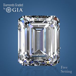 3.01 ct, E/VVS2, Emerald cut GIA Graded Diamond. Appraised Value: $144,800 