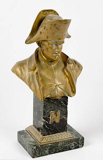 Bronze Bust of Napoleon by Baril 