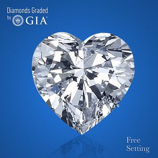 2.01 ct, F/VS1, Heart cut GIA Graded Diamond. Appraised Value: $54,500 