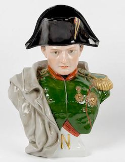 Porcelain Bust of Napoleon 