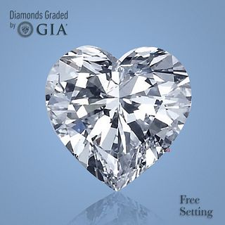2.01 ct, E/VS2, Heart cut GIA Graded Diamond. Appraised Value: $52,700 