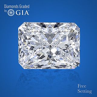 2.01 ct, F/VVS2, Radiant cut GIA Graded Diamond. Appraised Value: $58,000 