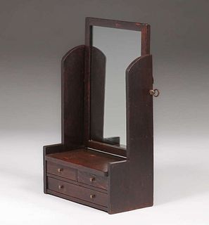 Stickley Brothers Table-Top Mirror c1910