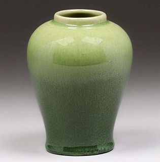 William Manker - Pasadena Green Vase c1930s