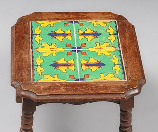 Taylor Tile-Top Table c1930s