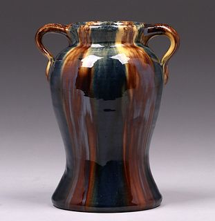 Panama Pottery - Sacramento Two-Handled Vase c1920s
