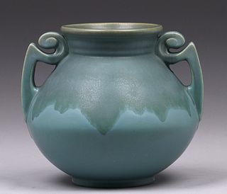Roseville Pottery Carnelian I Vase c1910s