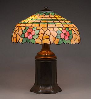 Handel Leaded Glass Lamp c1910s