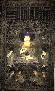 A Chinese Tibetan Thangka