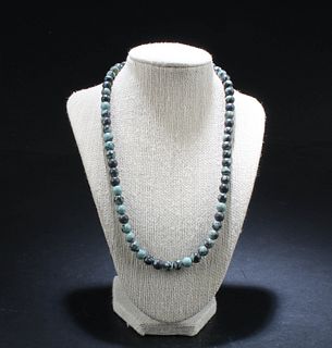 Chinese Torquoise Bead Necklace