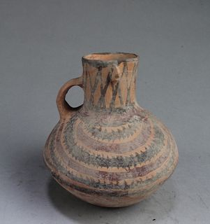 An Old Pottery Jar
