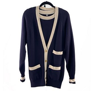 Chanel Cashmere Sweater Set