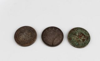A Group of Three Coins