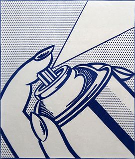 Roy Lichtenstein - Spray Can