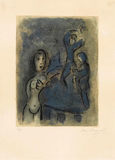 Marc Chagall - Rahab et les Espions de Jericho from