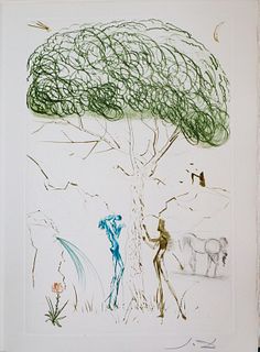 Salvador Dali - Under the parasol pine