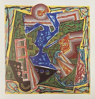Frank Stella(After)- Then Water Came and Quenched Fire